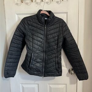 Tempo Black Puffer Jacket from Greenhawk